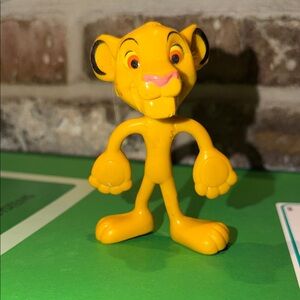 Walt Disney Resort Lion King Simba Bendable 4" Figure